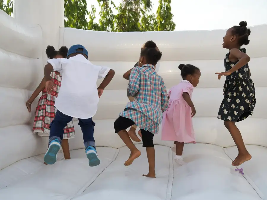 Aire de jeux gonflables pour enfants