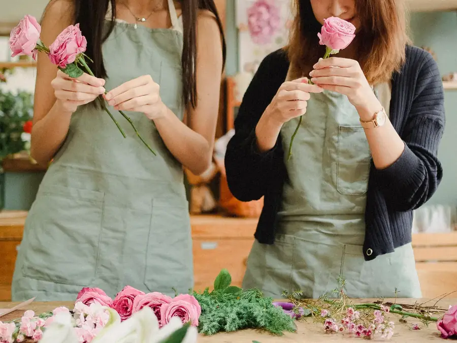 Atelier art floral : bouquets et compositions