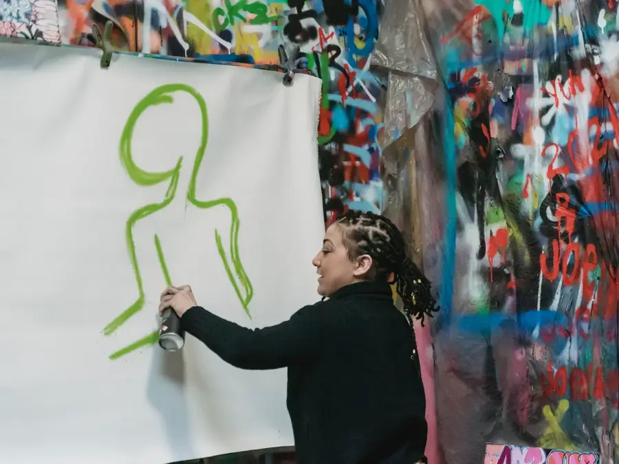 Atelier graffiti et street art participatif