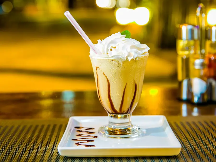 Animation bar à milkshake