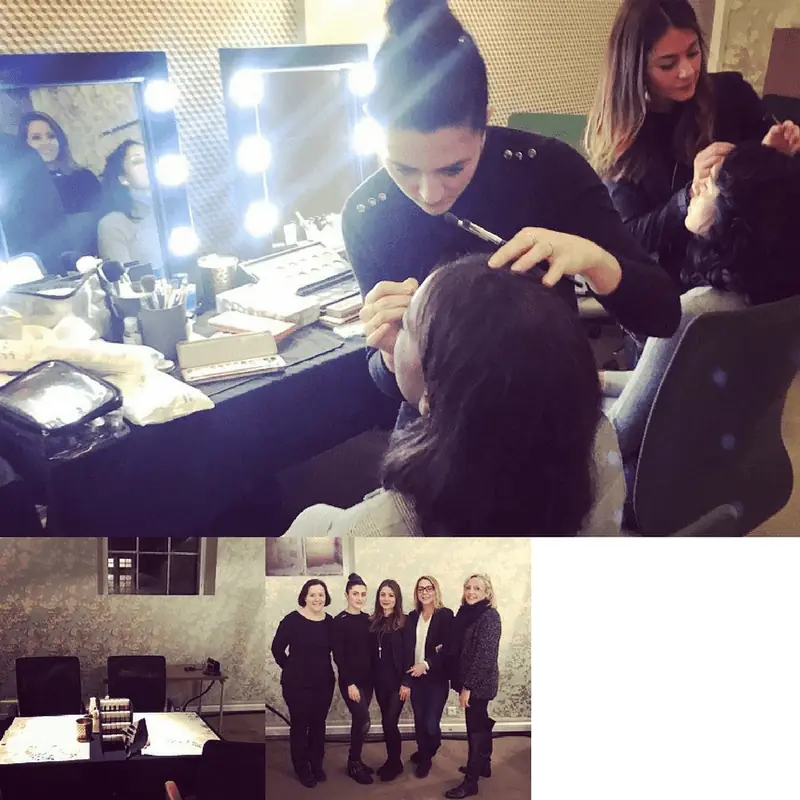 Animation bar à maquillage professionnel