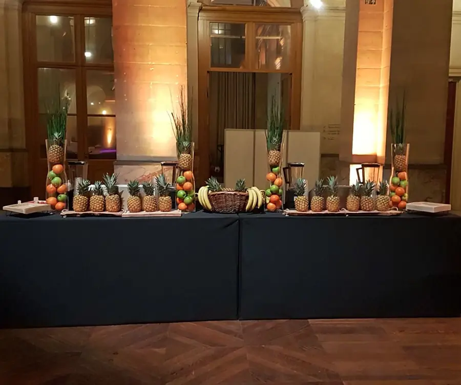 Animation bar à smoothies
