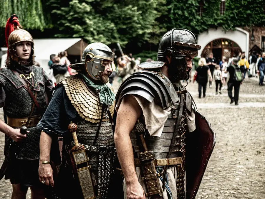 Animation : combat romains vs. gaulois