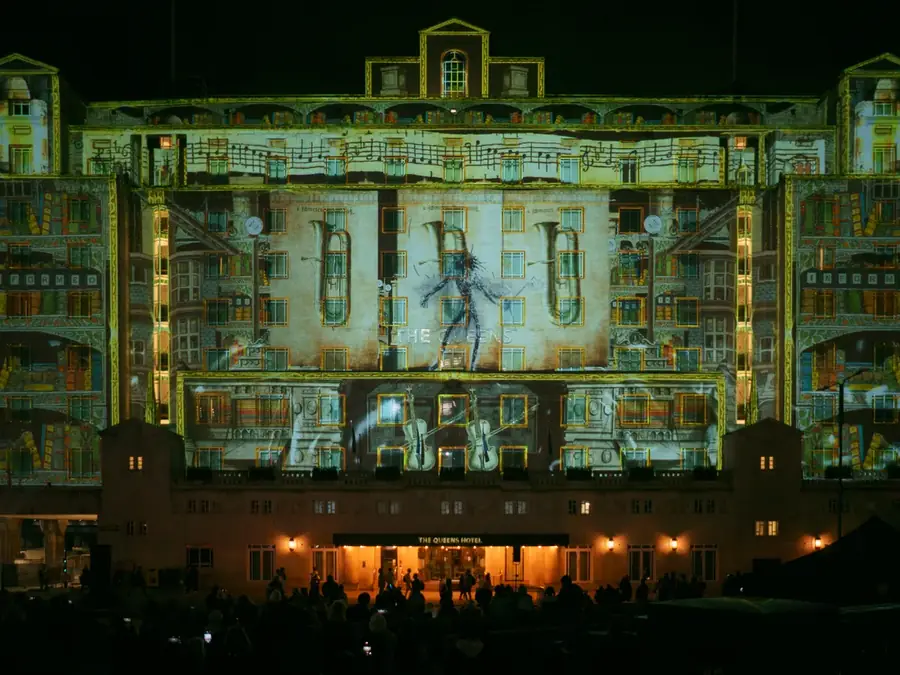 Animation événementielle : mapping vidéo