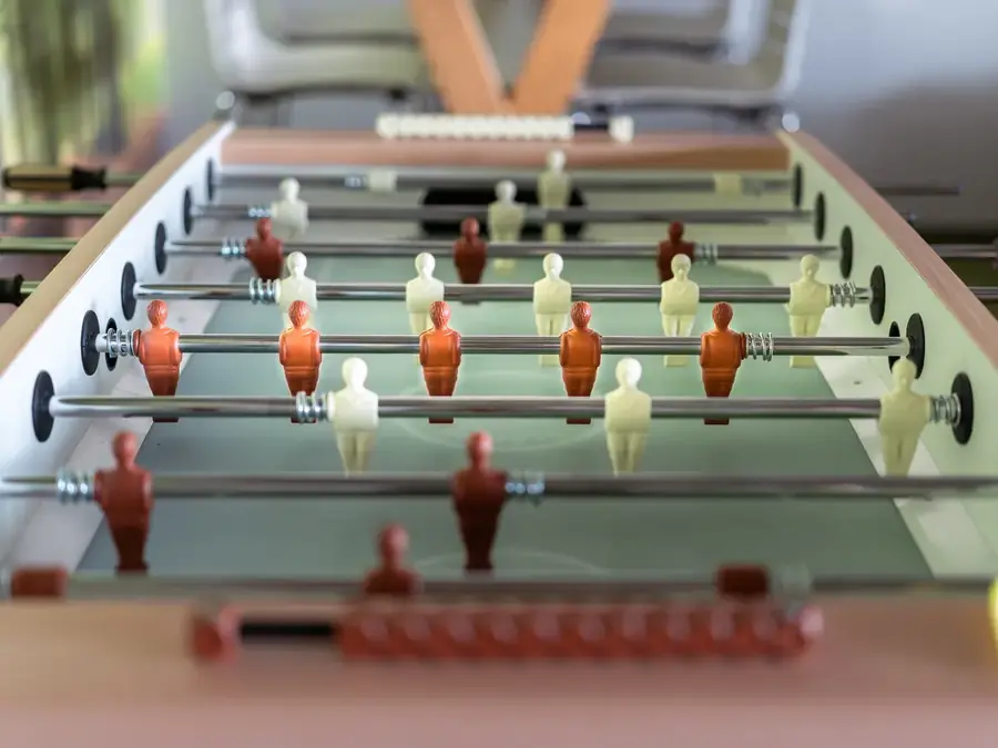 Animation foot billard