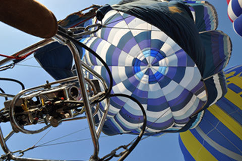 Animation montgolfière