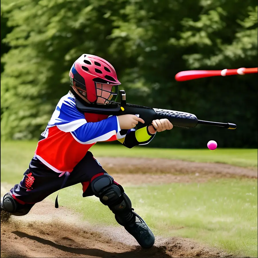 Animation paintball pour enfants