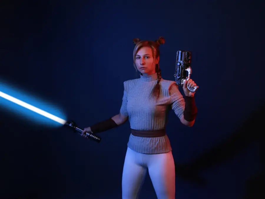 Animation show de jedis star wars