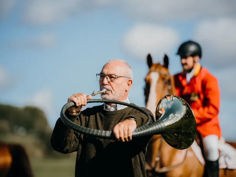 Sonneurs de trompe de chasse