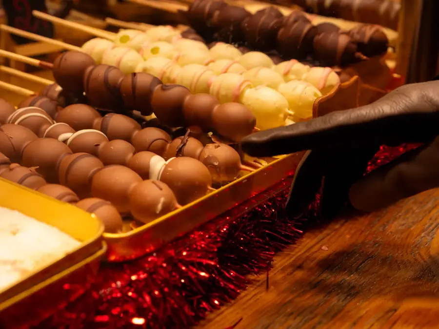 Stand winter food et chalet gourmand