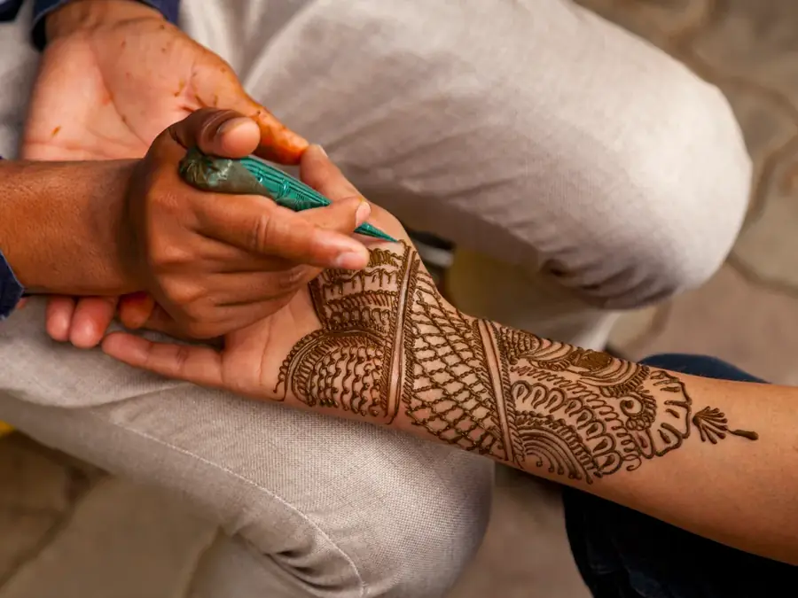 Animation tatouages ephémères au henné