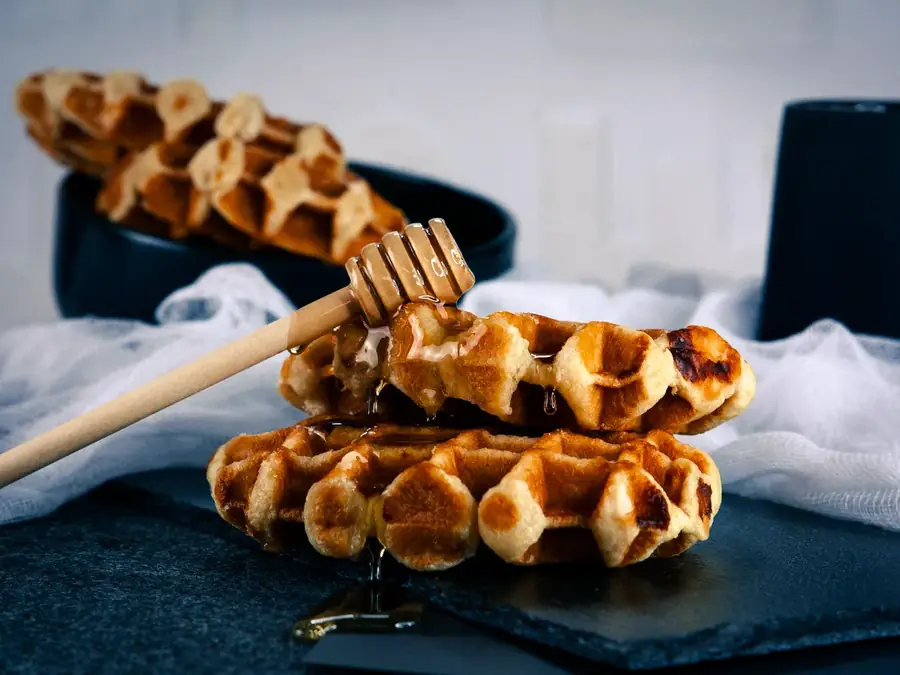 Animation traiteur : gaufre en dessert
