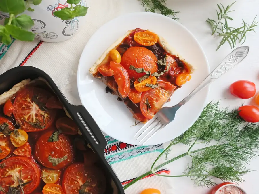 Animation traiteur : tatin de tomates