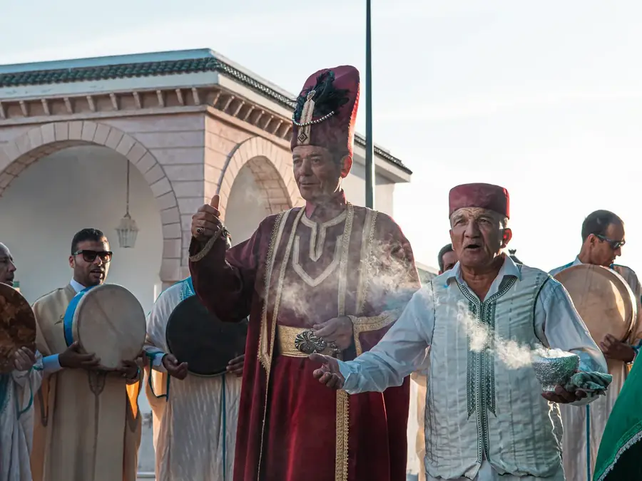 Troupe de mezoued tunisien