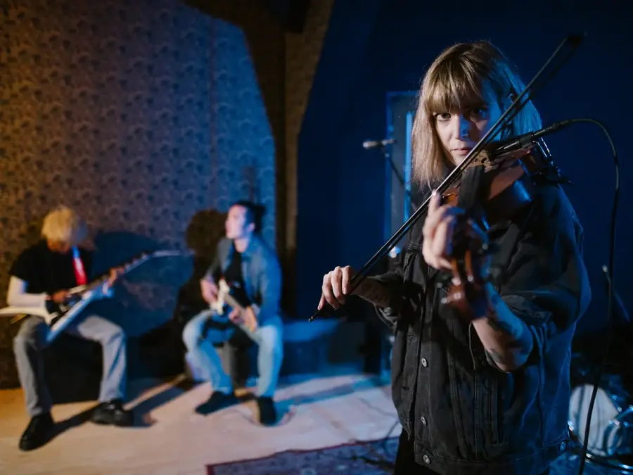 Violoniste électrique