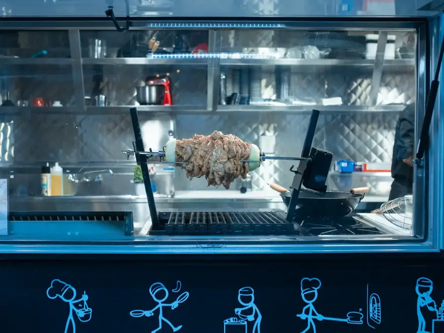 Food truck kebab