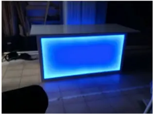 Location bar lumineux électrique