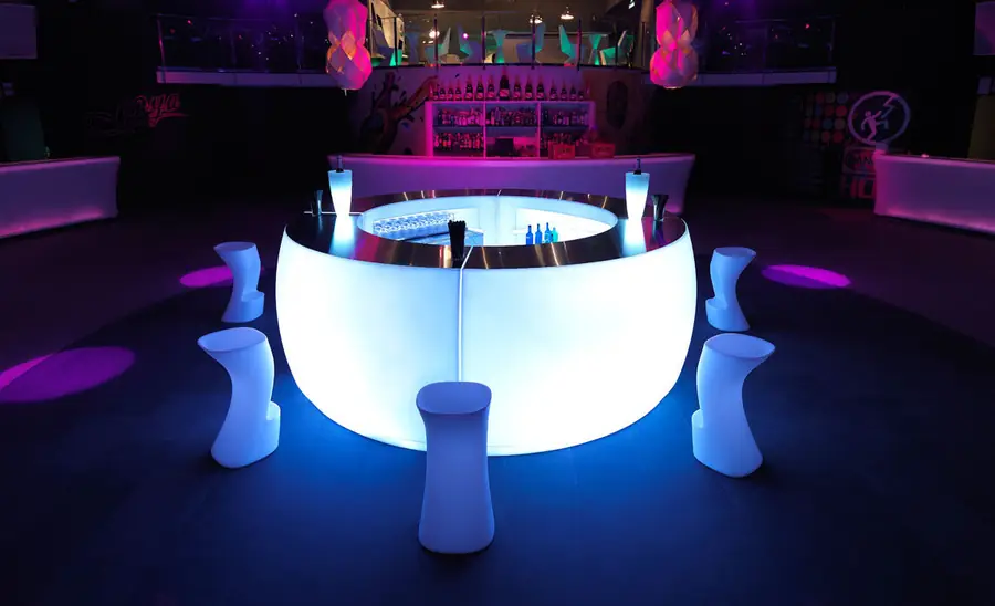 Location bar lumineux