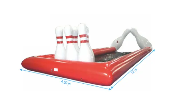 Location bowling humain gonflable