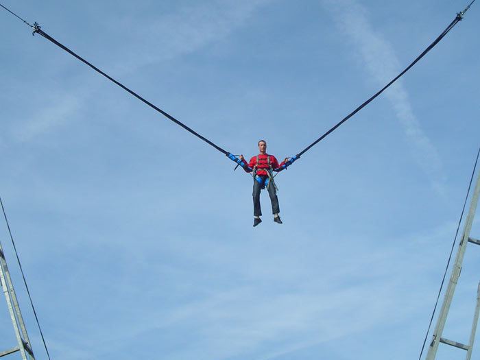 Location ejector / bungee ejection