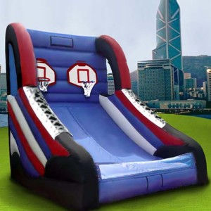 Panier de basket gonflable