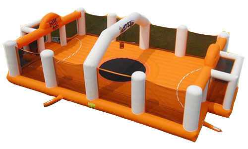 Location terrain de foot gonflable
