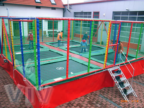Location trampoline 6 pistes