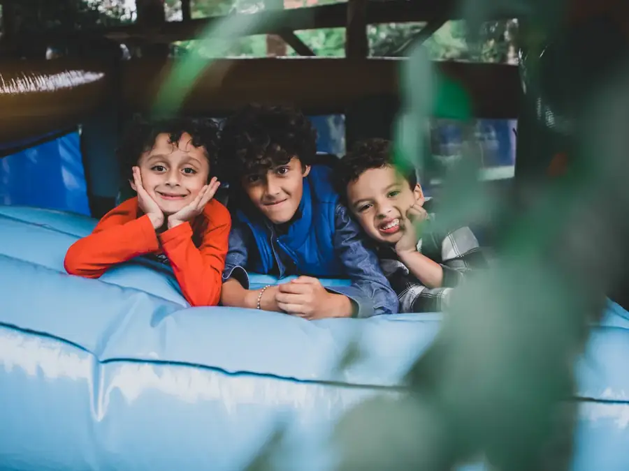 Plaine de jeux gonflables pour enfants