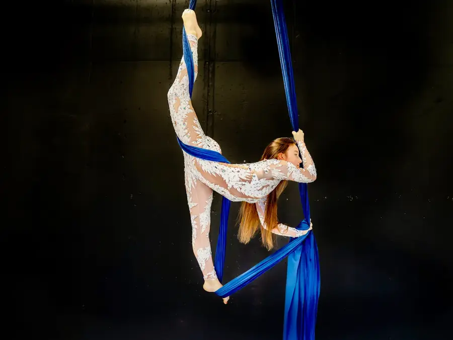 Spectacle d'acrobaties