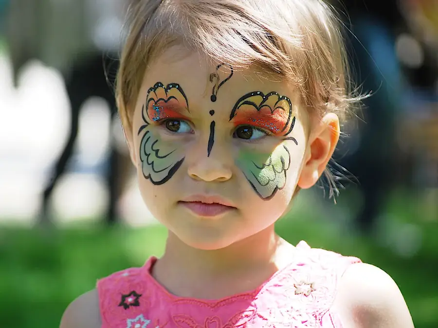 Stand maquillage pour enfant